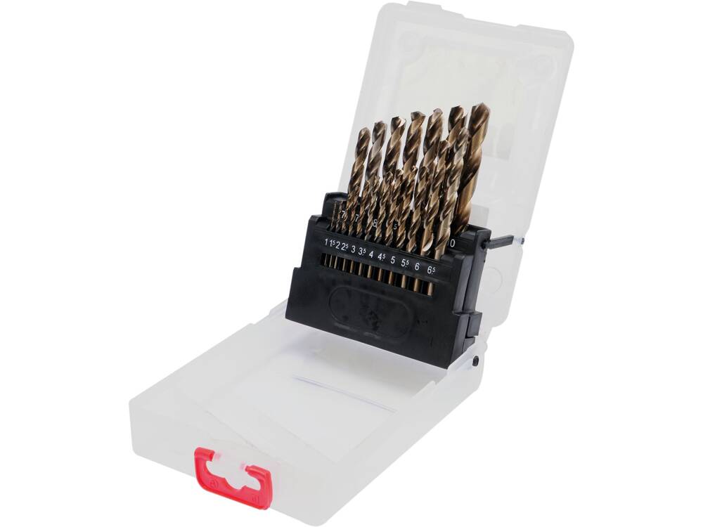 SET BURGHIE METAL YATO YT-41604 1-10MM, COBALT, 19 BUC