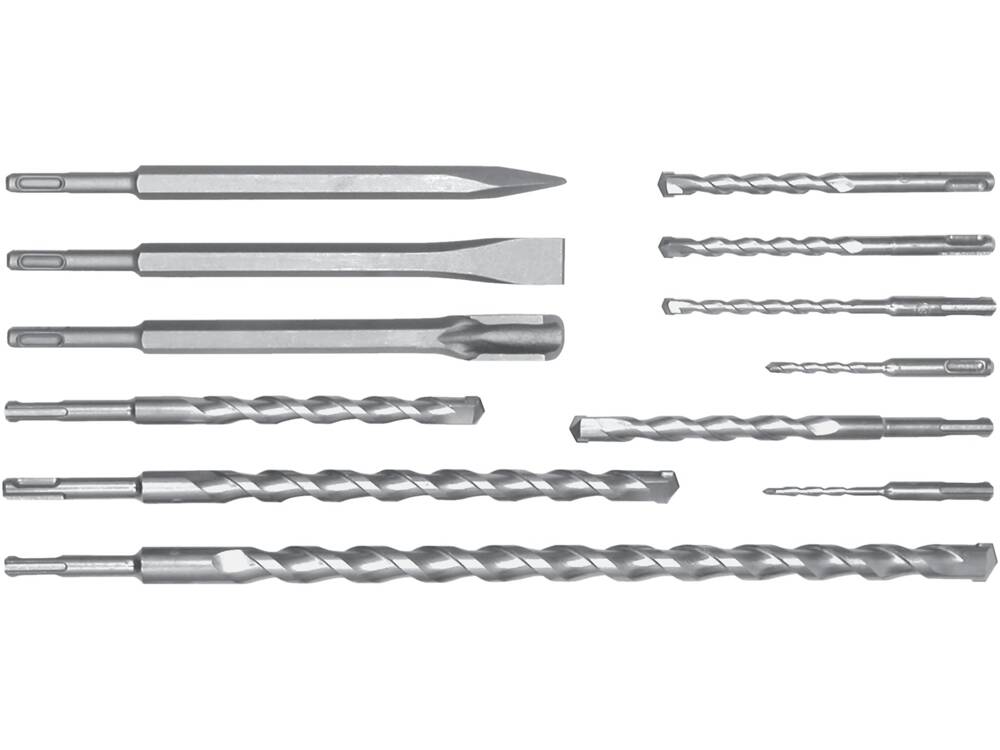 SET BURGHIE SI VOREL 23585 DALTI SDS PLUS, 12 BUC