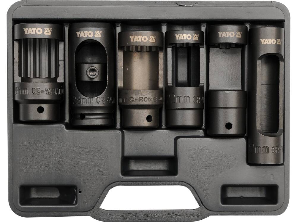 SET CHEI INJECTOARE YATO YT-0622 DIESEL 1/2, 6BUC