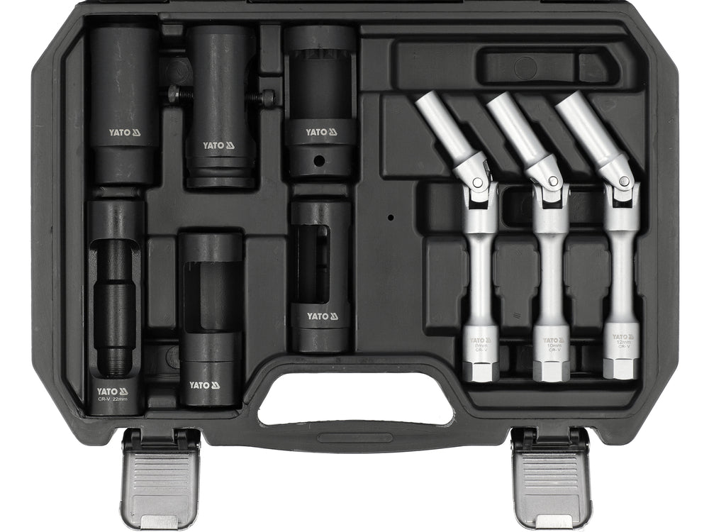 GYÚJTÓGYERTYA ÉS BEFECSKENDEZŐ KULCS KÉSZLET Yato YT-05349 