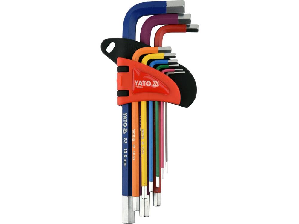 YATO HATSZÖGŰ VILLÁSKULCS KÉSZLET YT-05631 1,5-10MM, 9 DB-OS 