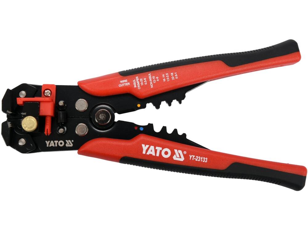 SET CONECTORI IZOLATI YATO YT-23133 + CLESTE MULTIFUNCTIONAL, 191 PIESE