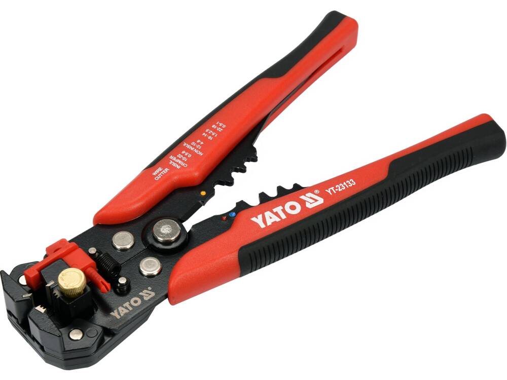 SET CONECTORI IZOLATI YATO YT-23133 + CLESTE MULTIFUNCTIONAL, 191 PIESE