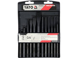 SET DALTI DE YATO YT-4714 IMPACT 12 BUC