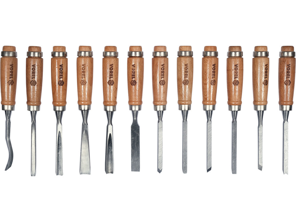 SET DALTI PENTRU VOREL 25570 LEMN, 12 BUC