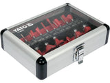 SET DE FREZE YATO YT-68007 PT. LEMN 15 BUC