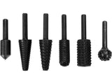 SET FREZE METAL YATO YT-61712 SI LEMN, 6-15MM, 6 BUC