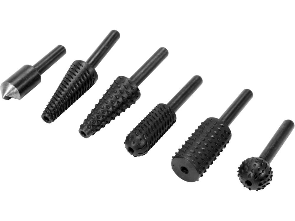 SET FREZE METAL YATO YT-61712 SI LEMN, 6-15MM, 6 BUC