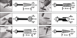 SET FREZE METAL YATO YT-61712 SI LEMN, 6-15MM, 6 BUC