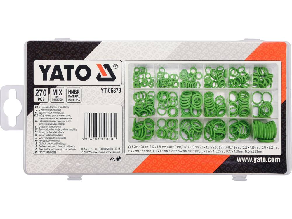 SET GARNITURI AER YATO YT-06879 CONDITIONAT, 270 BUC.