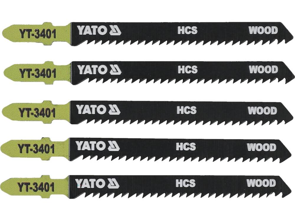 SET LAME PENTRU YATO YT-3401 FIERASTRAU PENDULAR, 5 BUC, 10TPI