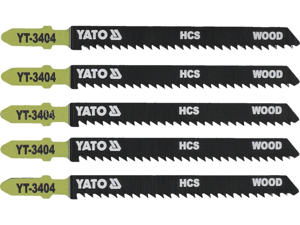 SET LAME PENTRU YATO YT-3404 FIERASTRAU PENDULAR, 5 BUC, 10TPI