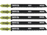 SET LAME PENTRU YATO YT-3404 FIERASTRAU PENDULAR, 5 BUC, 10TPI