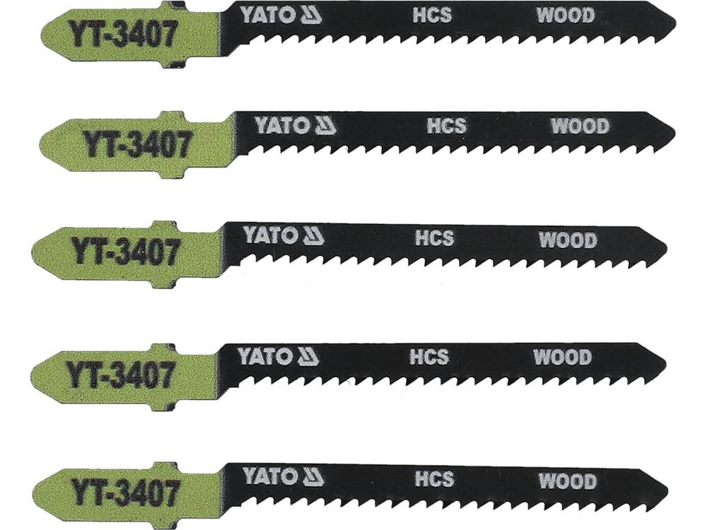 SET LAME PENTRU YATO YT-3407 FIERASTRAU PENDULAR, 5 BUC, 13TPI
