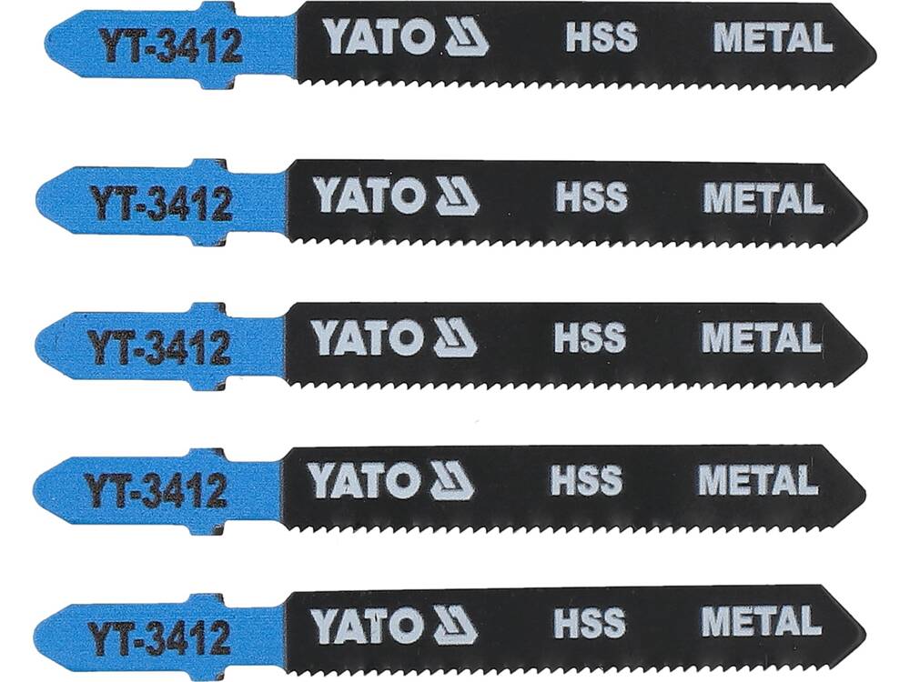 SET LAME PENTRU YATO YT-3412 FIERASTRAU PENDULAR, 5 BUC, 21TPI
