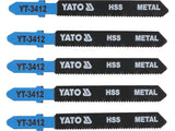 SET LAME PENTRU YATO YT-3412 FIERASTRAU PENDULAR, 5 BUC, 21TPI