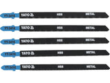 SET LAME PENTRU YATO YT-3416 FIERASTRAU PENDULAR, 5 BUC, 21TPI