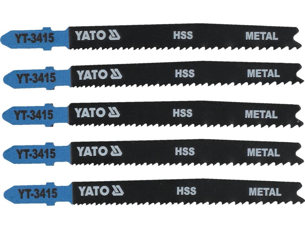 SET LAME PENTRU YATO YT-3415 FIERASTRAU PENDULAR, 5 BUC, 24-10TPI