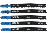 SET LAME PENTRU YATO YT-3415 FIERASTRAU PENDULAR, 5 BUC, 24-10TPI