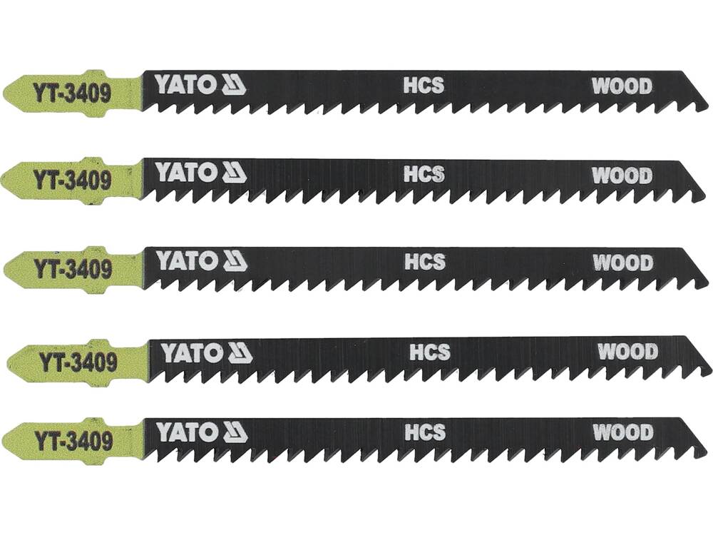 SET LAME PENTRU YATO YT-3409 FIERASTRAU PENDULAR, 5 BUC, 8TPI