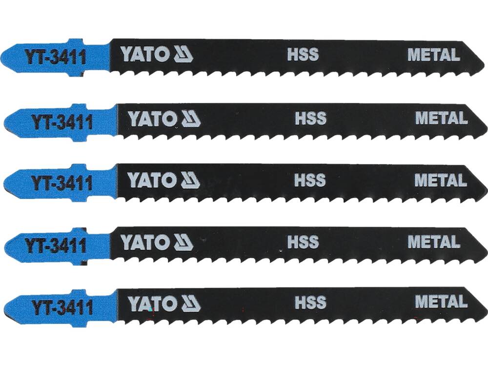 SET LAME PENTRU YATO YT-3411 FIERASTRAU PENDULAR, 5 BUC, 8TPI