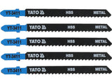 SET LAME PENTRU YATO YT-3411 FIERASTRAU PENDULAR, 5 BUC, 8TPI
