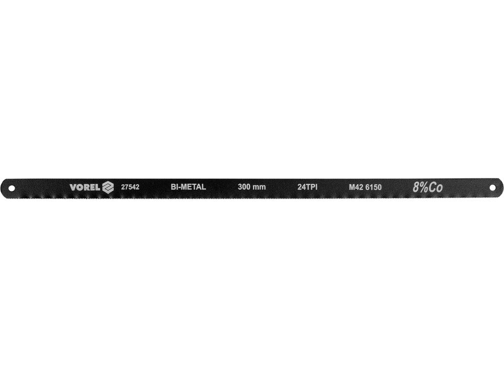 SET PANZE FIERASTRAR VOREL 27542 BI-METAL, 24TPI, COBALT 8% 300X12.6X0.65MM, 2 BUC