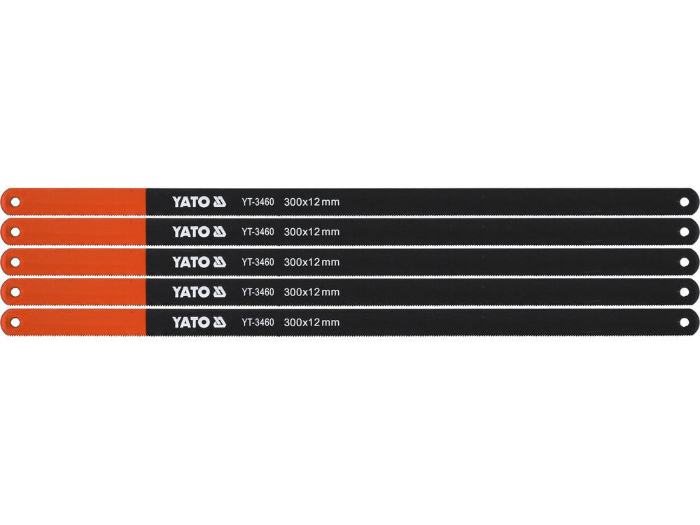 SET PANZE FIERASTRAU YATO YT-3460 METAL, 300/12MM, 5 BUC