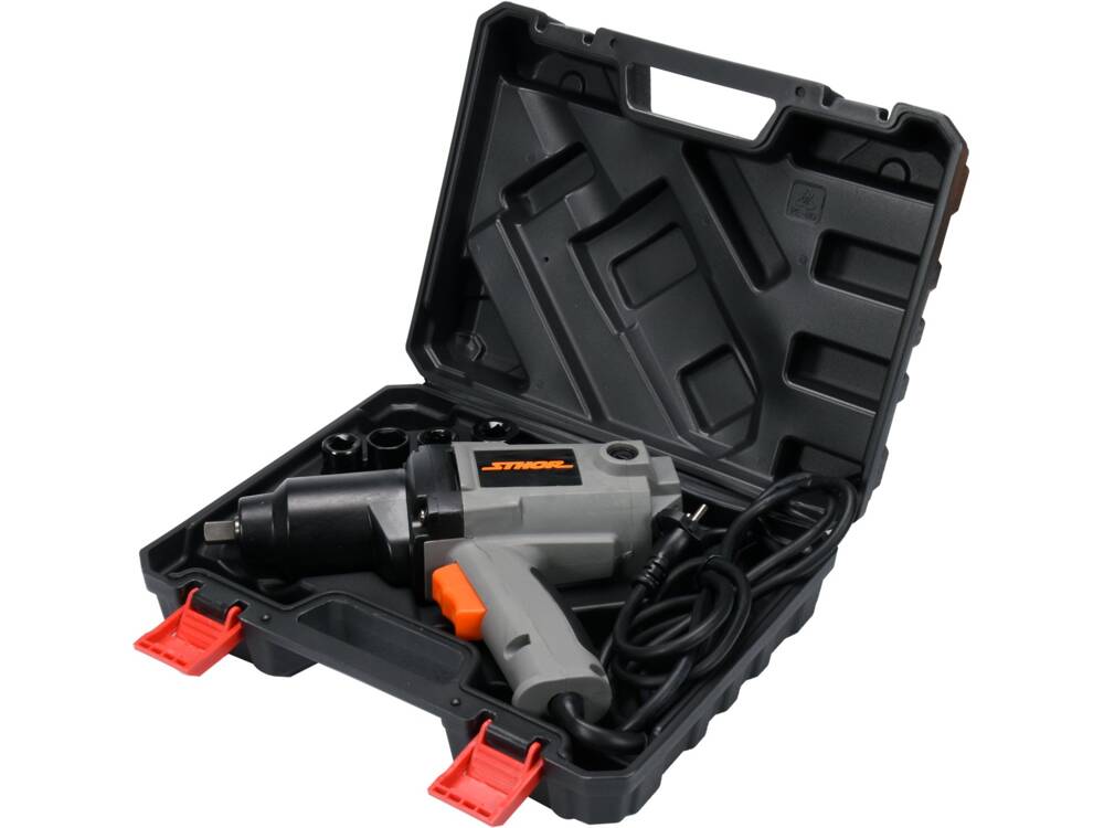 SET PISTOL IMPACT STHOR 57091 ELECTRIC 1/2, 800W + 4 TUBULARE 17-22-19-21MM