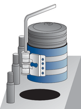 YATO YT-06373 AUTOMATIKUS SZEGMENTES PRÉSKÉSZLET, 10 DARABOS 
