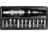 SET SURUBELNITA IMPACT VOREL 65123 CR-V CU BITI, 13 BUC