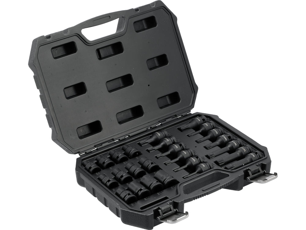 Set tubulare de impact YATO YT-10572, 1/2" - imagine 2
