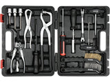 SET UNIVERSAL INTRETINERE YATO YT-06802 SISTEM FRANARE, 15 PIESE