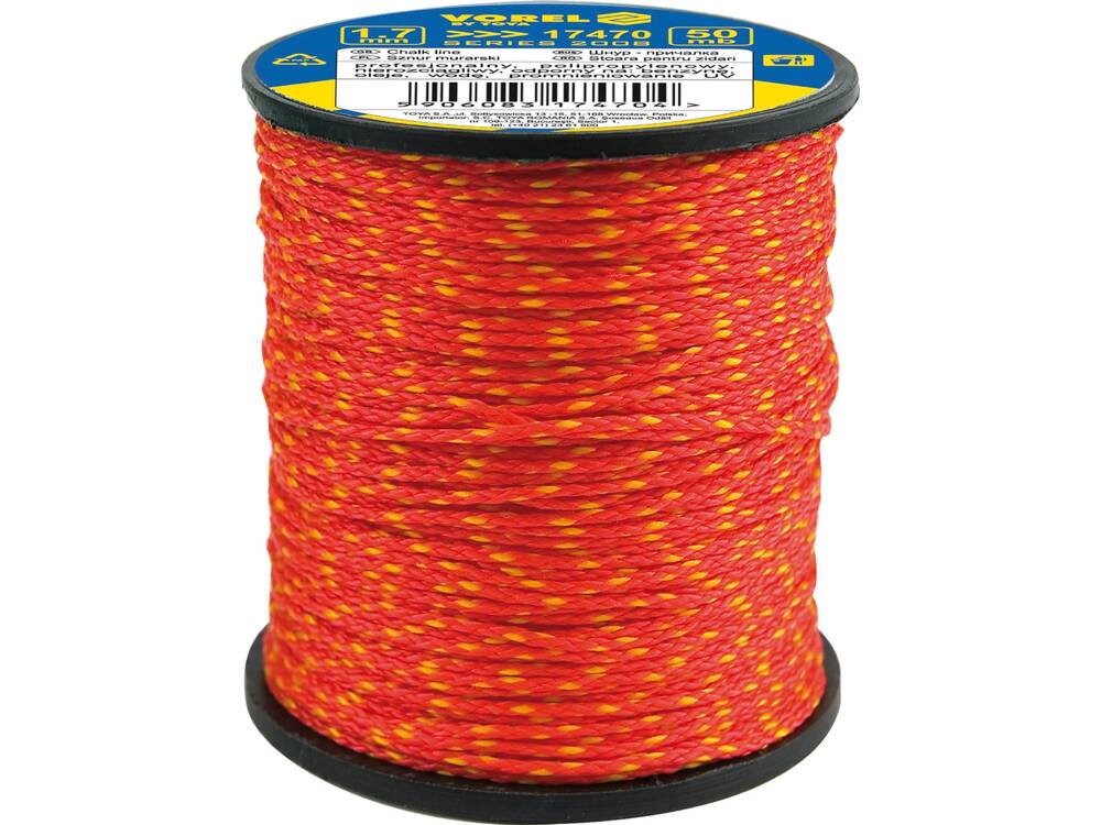 SFOARA PENTRU CONSTRUCTII VOREL 17473 DIN PP, 2.0MM, 50M