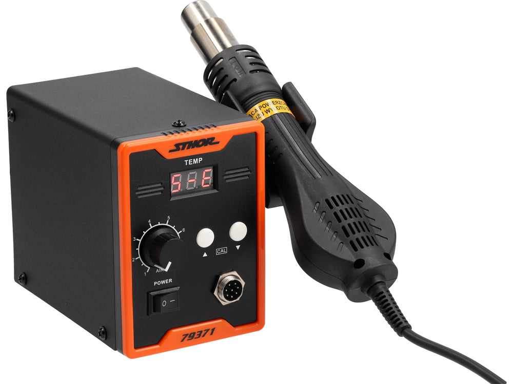Statie de lipit cu aer cald STHOR 79371, 750 W - imagine 2