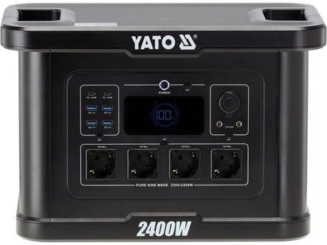 Statie incarcare portabila YATO YT-83095, 2400 W, 2232 wh - imagine 3