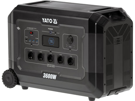 Statie incarcare portabila YATO YT-83096, 3600 W, 3072 wh