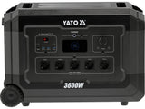 Statie incarcare portabila YATO YT-83096, 3600 W, 3072 wh - imagine 3