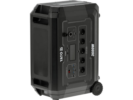 Statie incarcare portabila YATO YT-83096, 3600 W, 3072 wh - imagine 5