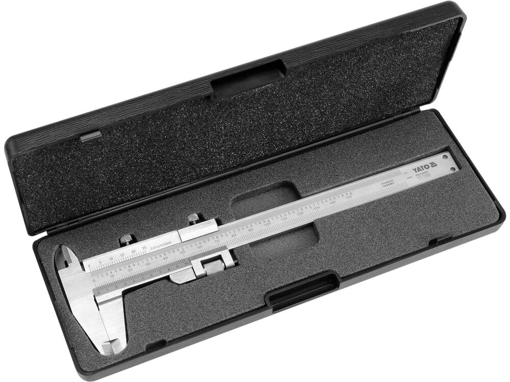 Rozsdamentes acél szegélyléc 150 mm, YATO YT-7200 0,02 mm 