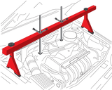 SUPORT RIDICARE MOTOR YATO YT-55568 MAXIM 500KG