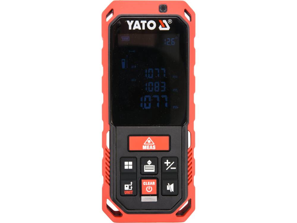 TELEMETRU CU LASER, YATO YT-73127 0.2-60M, CALCUL SUPRAFATA SI VOLUM