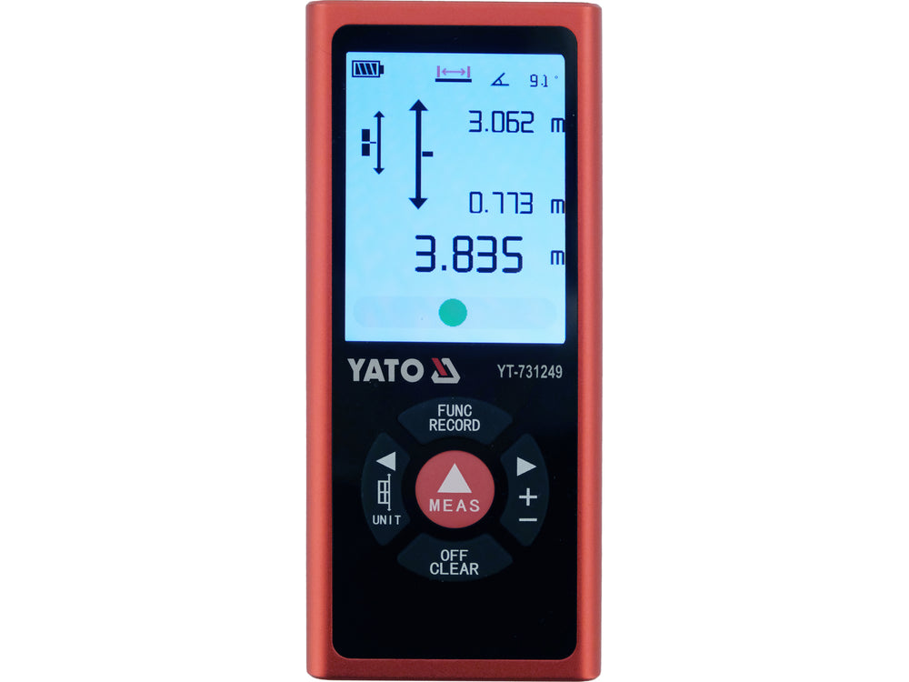 Telemetru laser bidirectional YATO YT-731249, 2 x 60 m