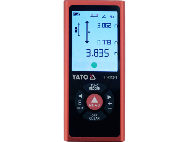Telemetru laser bidirectional YATO YT-731249, 2 x 60 m