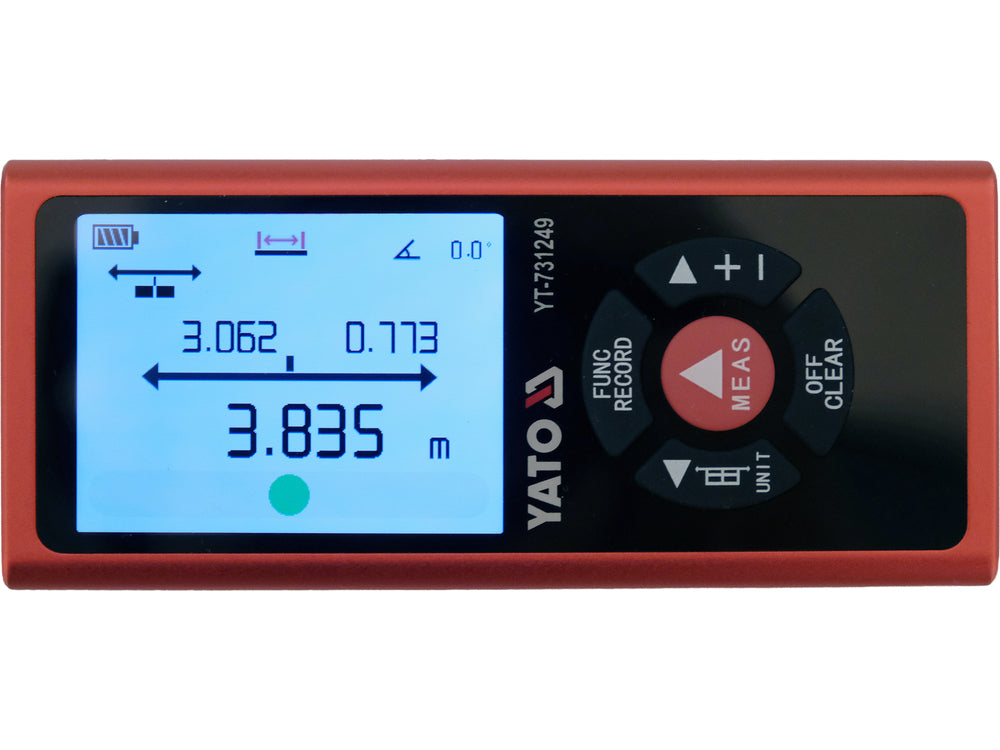 Telemetru laser bidirectional YATO YT-731249, 2 x 60 m - imagine 2