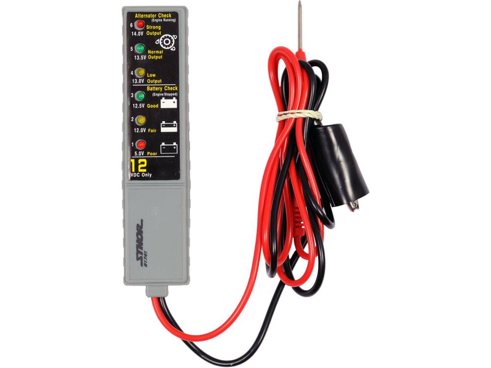 TESTER BATERIE SI STHOR 81741 ALTERNATOR