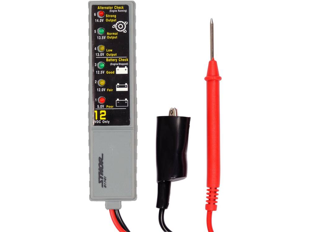 TESTER BATERIE SI STHOR 81741 ALTERNATOR