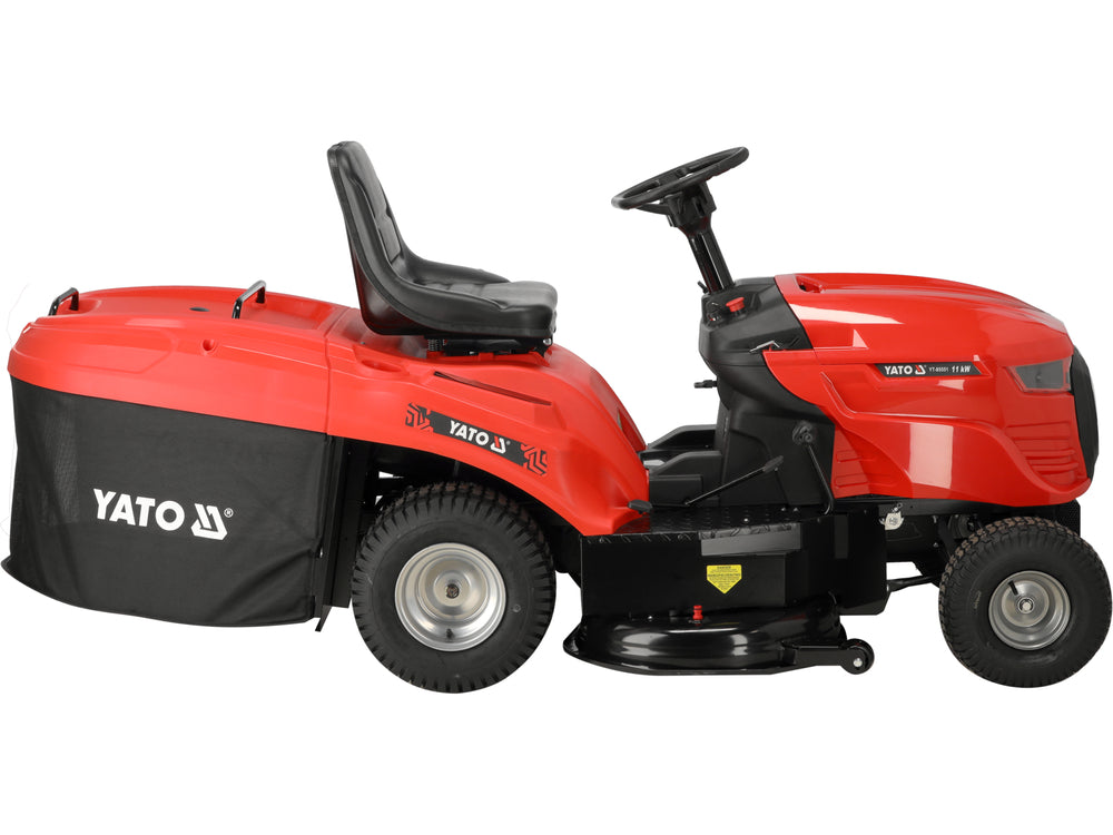 Tractor de tuns iarba YATO  546 cm3, 1070 mm, motor LONCIN , cutie de viteze hidrostatica