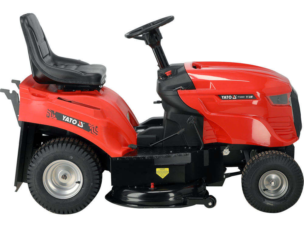 Tractor de tuns iarba YATO  546 cm3, 1070 mm, motor LONCIN , cutie de viteze hidrostatica