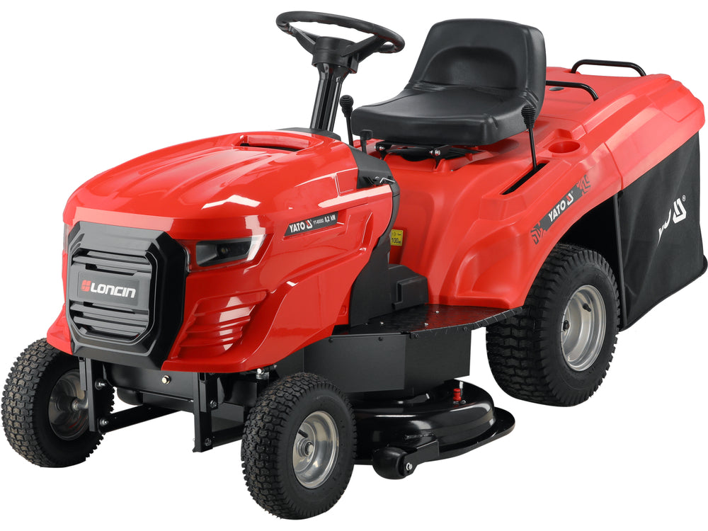 TRACTORAȘ de TUNS IARBA Yato YT-85552 , Motor LONCIN , Pornire electrică , 452 cm3 , 10,88 CP